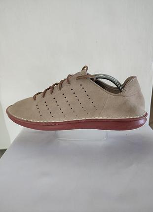 Туфлі чоловічі clarks tamho race пісочна замша