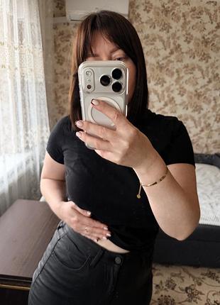 Футболка жіноча sinsay чорна розмір s