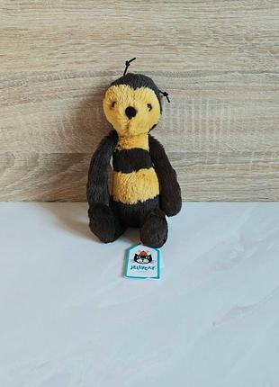 Jellycat bashful bee small bass6bee, бджілка, ≈20 см, нова