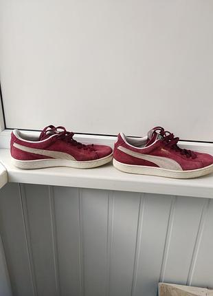 Кросівки чоловічі puma бордові 43 розмір