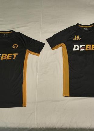 Sudu wolverhampton wanderers сезон 2024\25 - фанатская клубная гостевая футболка фк велверхемптон -s -m