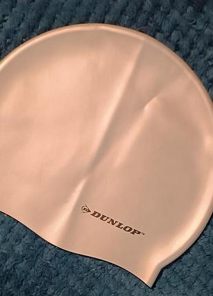 Шапочка для плавання dunlop силіконова
