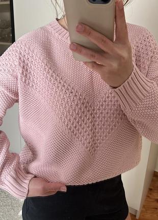 Светр жіночий h&m рожевий 3