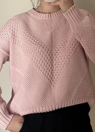 Светр жіночий h&m рожевий