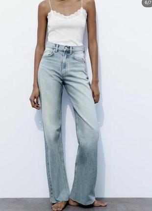 Широкі джинси zara