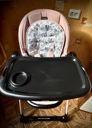 Стілець для годування el camino crystal me