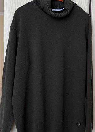 Брючний костюм жіночий gd cashmere з кашеміру, темно-оливковий