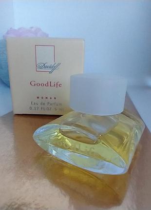 Davidoff good life woman мініатюра 5 мл вінтаж