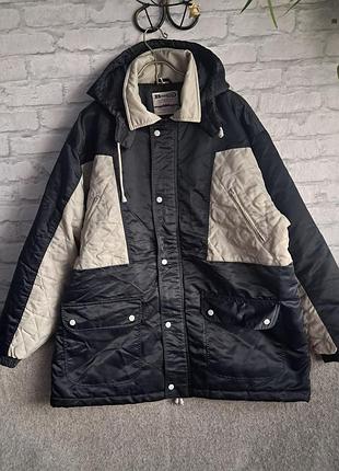 Мужская куртка-парка baresi combat biker department размер xl-xxl