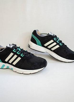 Adidas equipment 10 black lake green кроссовки для бега оригинал! размер 43 27,5 см
