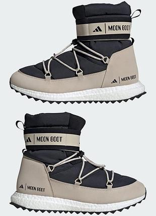 Дутіки унісекс adidas&moonboot😍 оригінал черевики чоботи мунбут moon boot 8