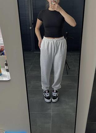 Джоггеры с утеплением bershka 3