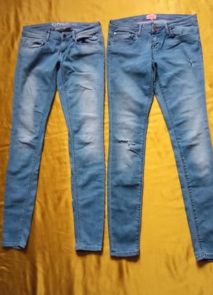 Джинси 👖 скіні 2 шт разом only
