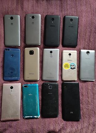 Лот телефонів (huawei, meizu, zte, wiko, ulefone, nomi)