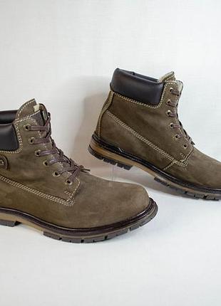 Am shoe company мужские кожаные утепленные ботинки оригинал! размер 43 28 см