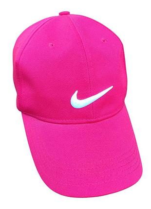Кепка малиново-червона nike golf
