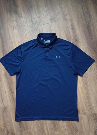 Брендова футболка поло under armour.