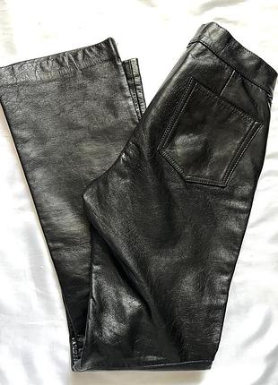 Жіночі шкіряні штани gap bootcut