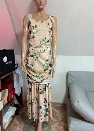 Dolce&amp;gabbana! оригинал! изысканное долгое вечернее платье платья