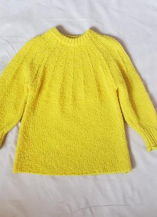 Яскравий  свитер zara kids на дівчинку 5 років (110 см)