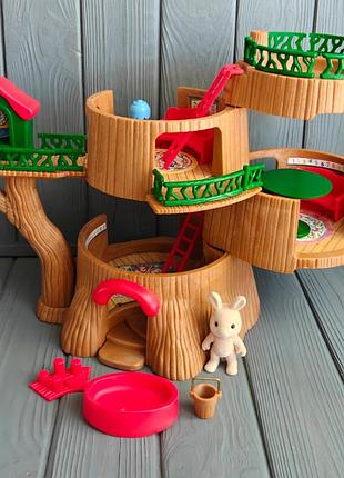 Винтажный игровой набор sylvanian families nursery tree house