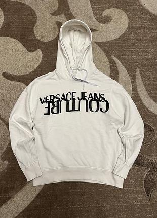 Versace jeans couture худі білосніжне