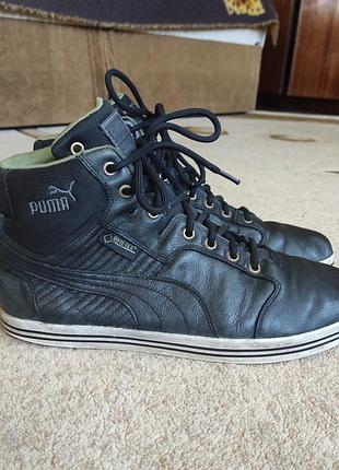 Кроссовки ботинки puma tatau mid leather gtx (с мембраной gore-tex).