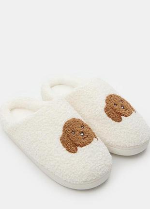 Р. 38-39 домашние новые плюшевые тапочки sinsay с эффектом памяти (memory foam)