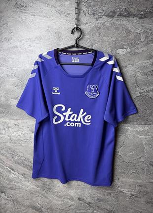 Футболка футбольна hummel everton
