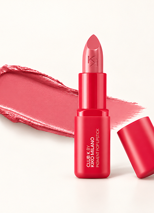 Кремова помада для губ kiko milano club k pigment pop lipstick - 09 chill talk (000110-09)
