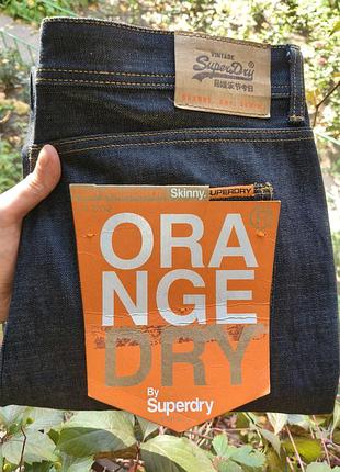Джинси чоловічі superdry skinny сині