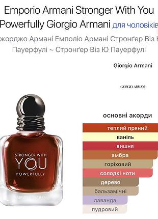 Emporio armani stronger with you powerfully 3