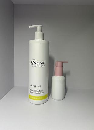 Мінеральний себорегулювальний тонер smart4derma , розлив