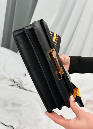 Сумка constance 26 bag in black with gold 8