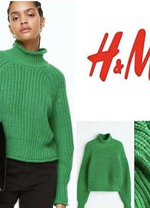 Светр жіночий h&m зелений