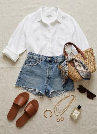 Джинсову шорти zara