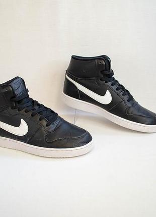 Nike ebernon mid чоловічі шкіряні кросівки оригінал! розмір 41 26 см