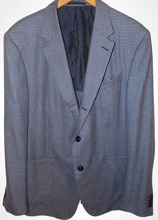 Пиджак блейзер из шерсти ermenegildo zegna. size 7-56r it/50. made in italy