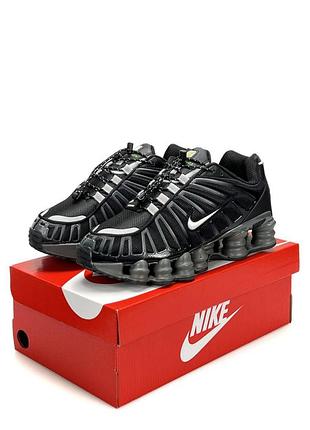 Чоловічі кросівки nike shox tl black grey