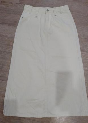 Fashion jeans юбка женская