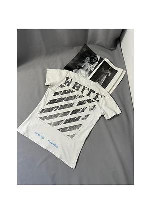 Оригінальна футболка off white 8