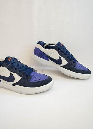 Nike sb force 58 шкіряні кросівки для скейтборду оригінал! розмір 41-42 26,5 см