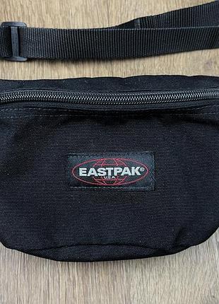 Поясна сумка eastpak usa чорна маленька бананка спортивна сумочка чоловіча через плече nike acg tnf the north face