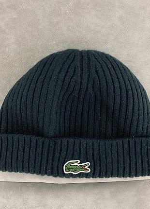 Шапка вовняна lacoste