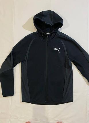 Оригінальна кофта puma evostripe full-zip hoodie