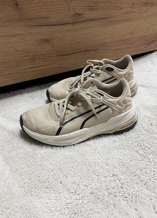 Кросівки жіночі puma бежеві
