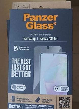 Захисне скло panzerglass для samsung galaxy a35 5g