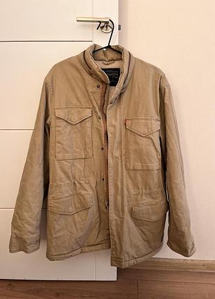 Куртка чоловіча levi’s бежева