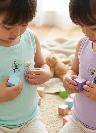 Набор детских маек для девочки primark disney frozen