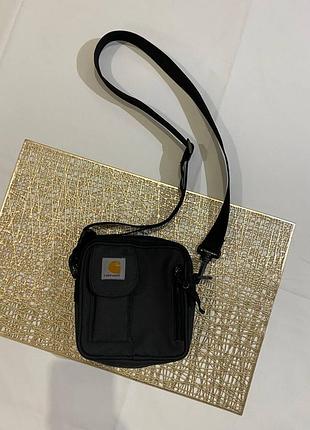 Сумка через плече (месенджер/барсетка)  carhartt wip essentials bag small black.